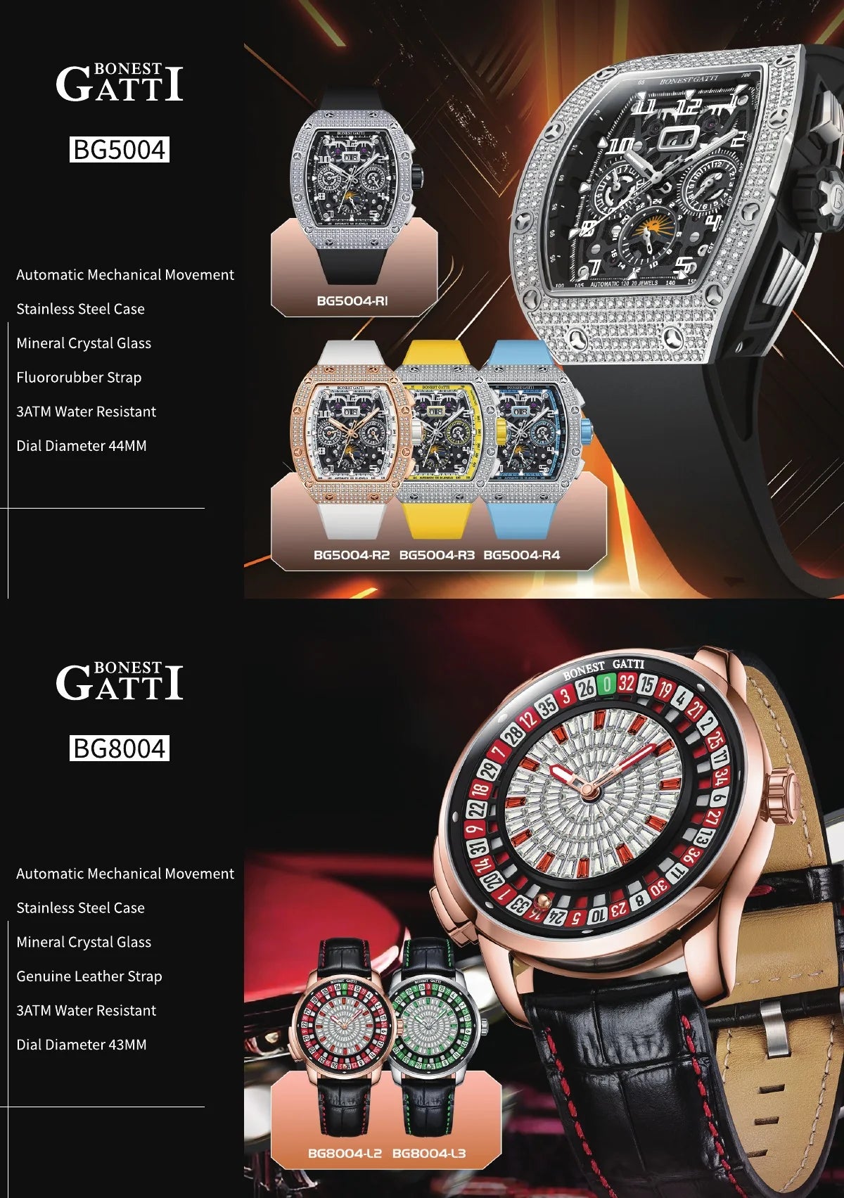 Bonest Gatti product catalog page 07