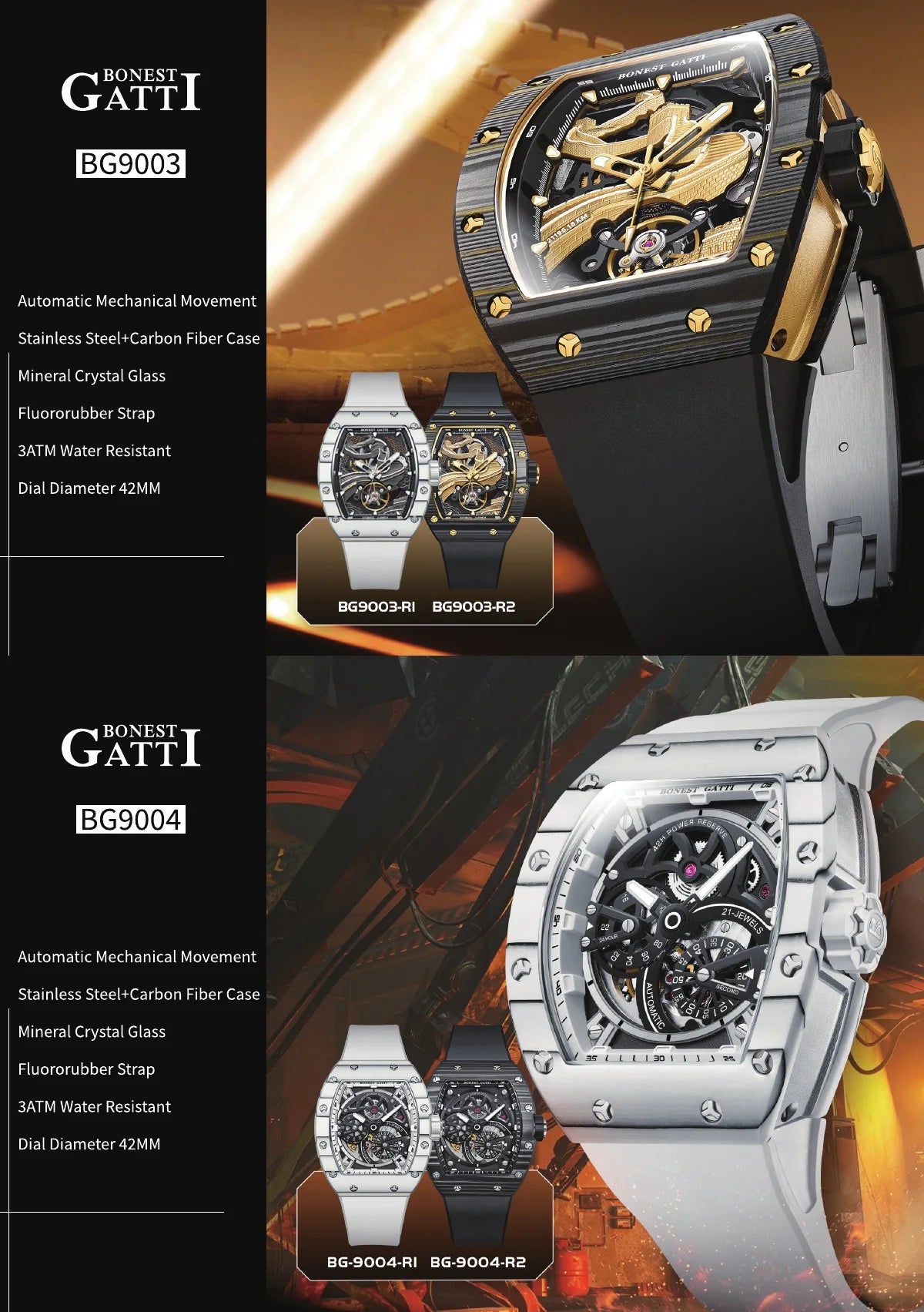 Bonest Gatti product catalog page 09