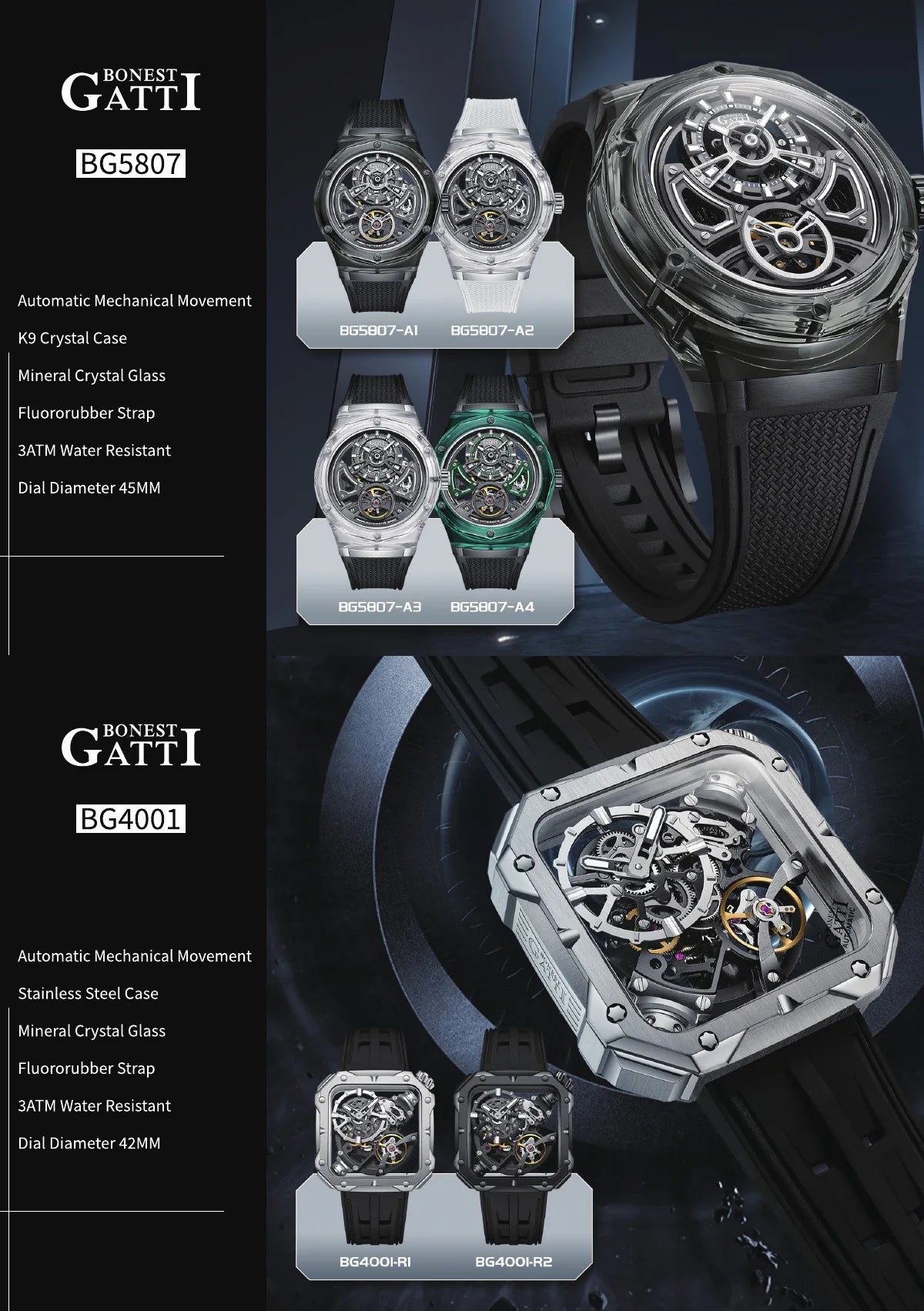 Bonest Gatti product catalog page 17