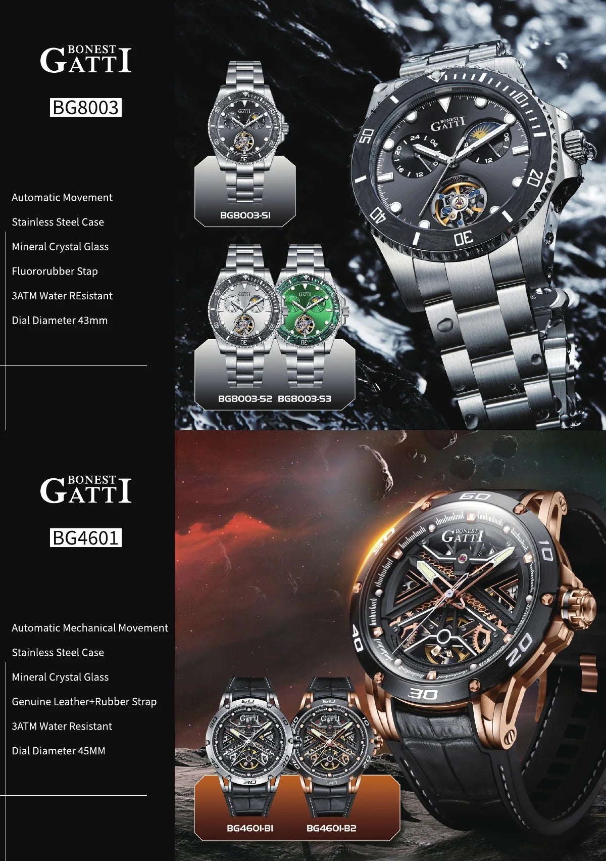 Bonest Gatti product catalog page 18