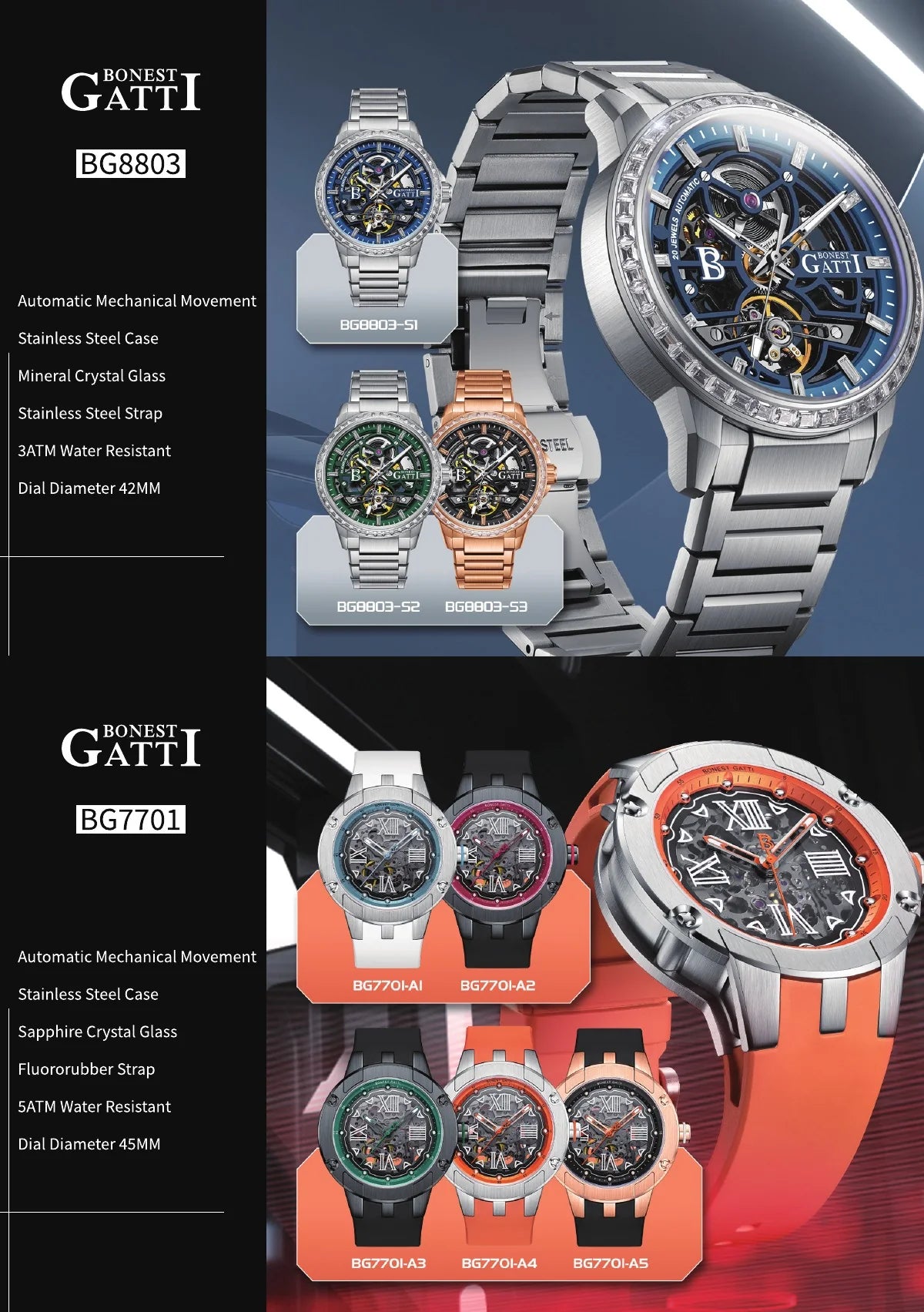 Bonest Gatti product catalog page 36